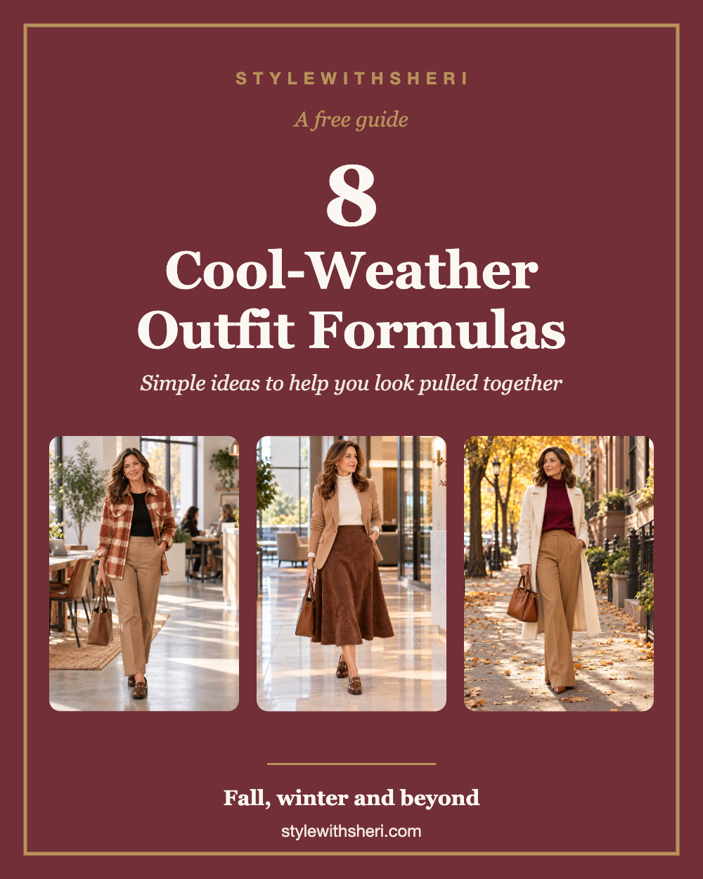 8 Cool-Weather Outfit Formulas guide cover