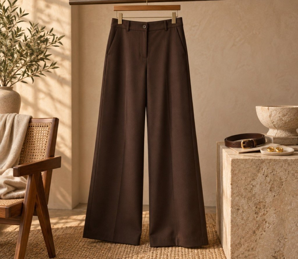 Wide-Leg Trousers