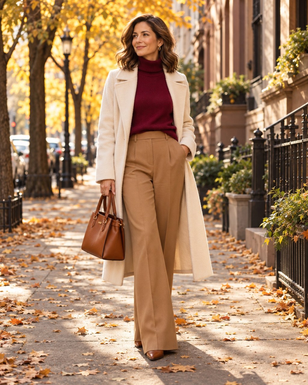 3 Color Pairings That Make a Burgundy Sweater Look Expensive